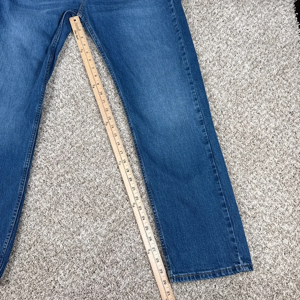 Levis 505 Jeans‎ Mens 34x32 Regular Straight Fit Blue Denim Classic 5 Pocket